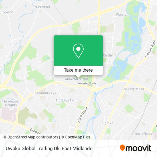 Uwaka Global Trading Uk map