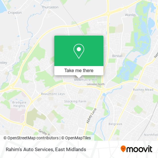 Rahim's Auto Services map