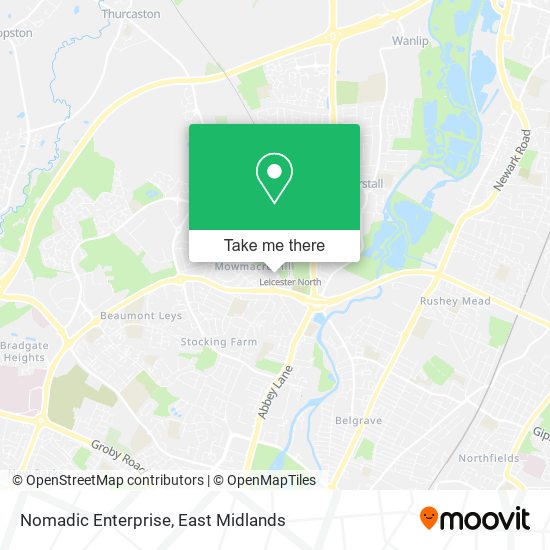 Nomadic Enterprise map