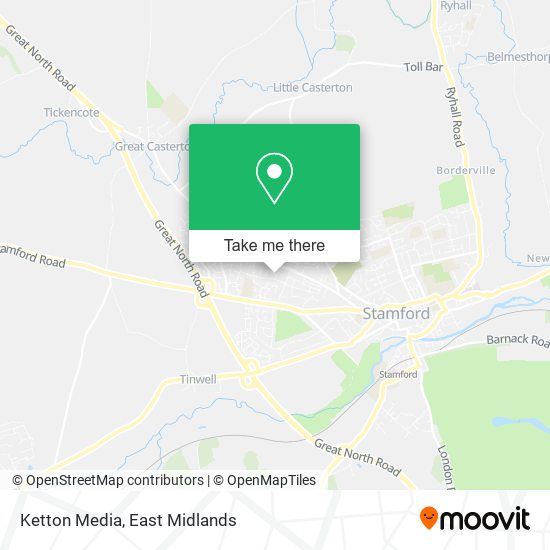 Ketton Media map