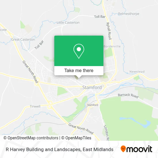 R Harvey Building and Landscapes map