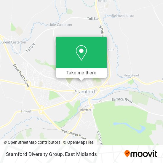 Stamford Diversity Group map