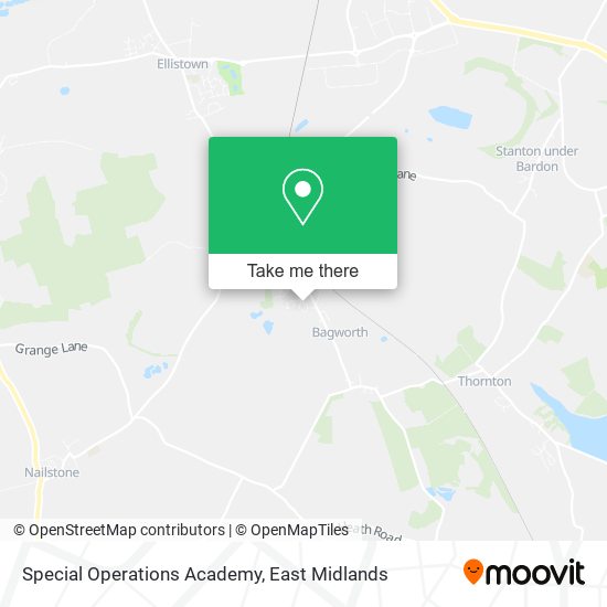 Special Operations Academy map