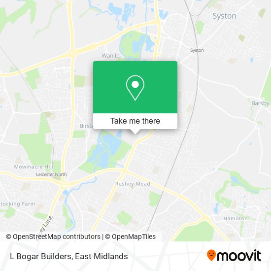 L Bogar Builders map