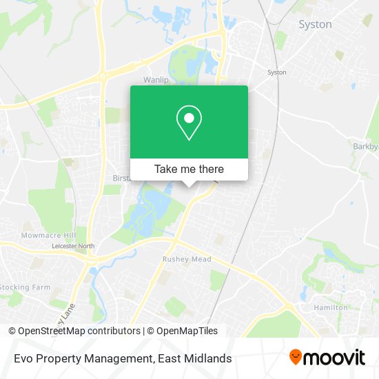 Evo Property Management map