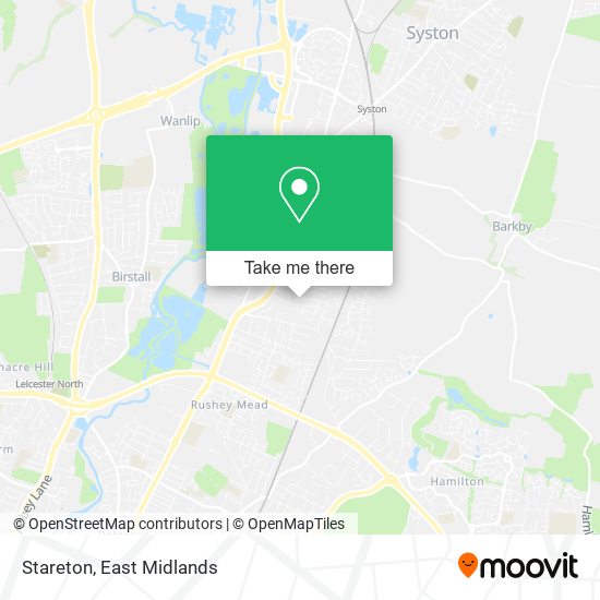 Stareton map