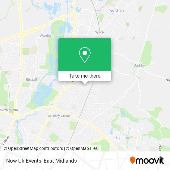 Now Uk Events map