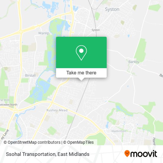 Ssohal Transportation map