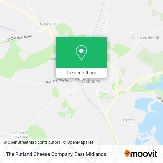 The Rutland Cheese Company map