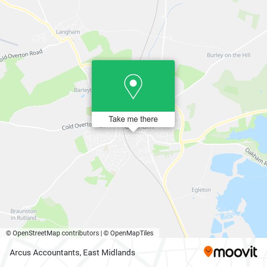 Arcus Accountants map