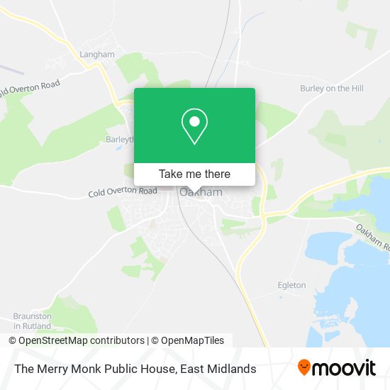 The Merry Monk Public House map