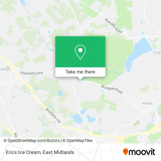 Erics Ice Cream map