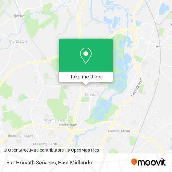 Esz Horvath Services map