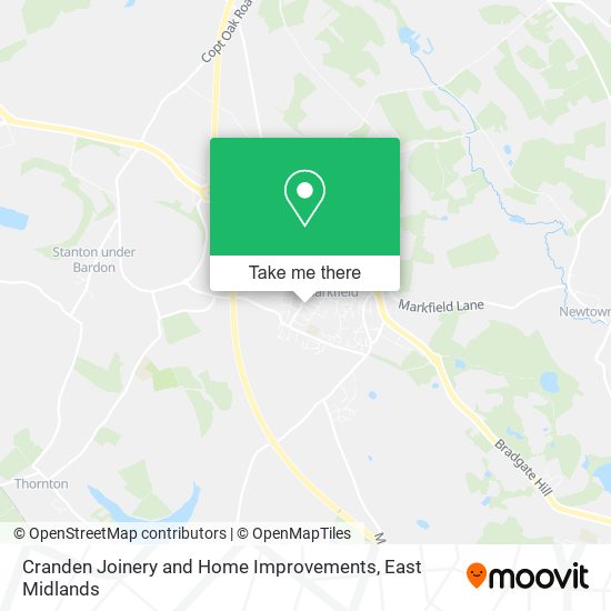 Cranden Joinery and Home Improvements map