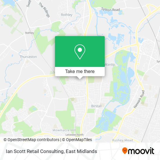 Ian Scott Retail Consulting map