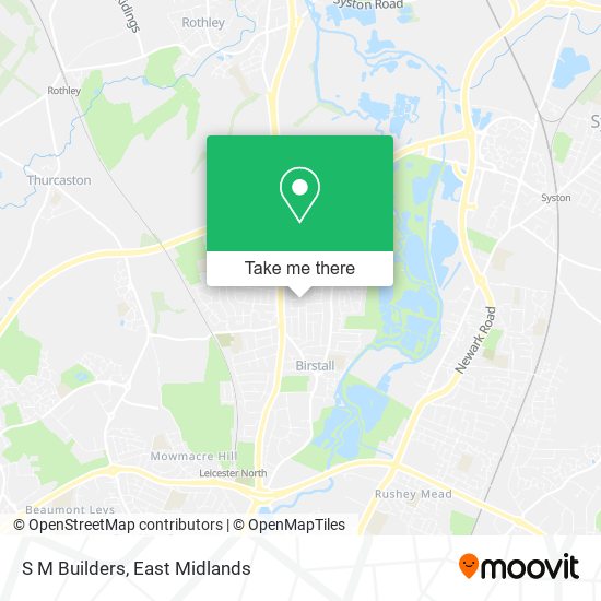 S M Builders map