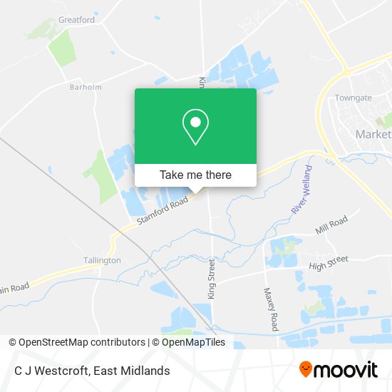 C J Westcroft map