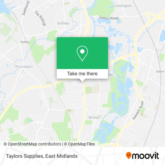 Taylors Supplies map
