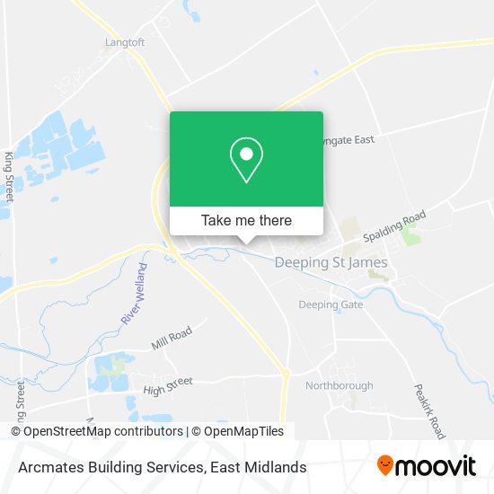 Arcmates Building Services map