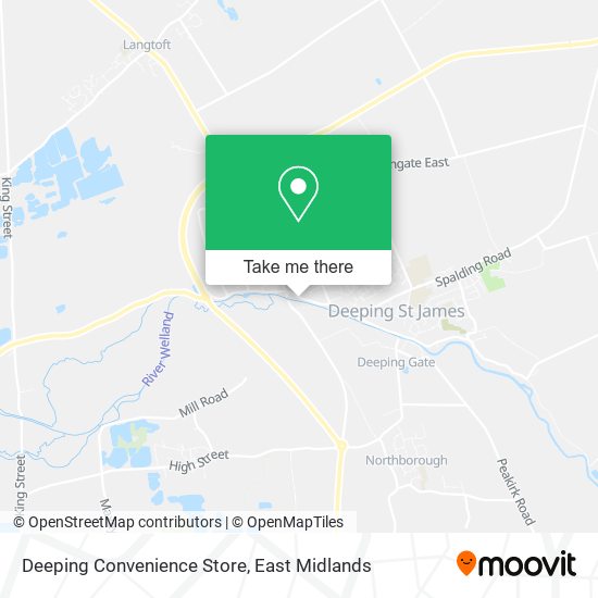 Deeping Convenience Store map