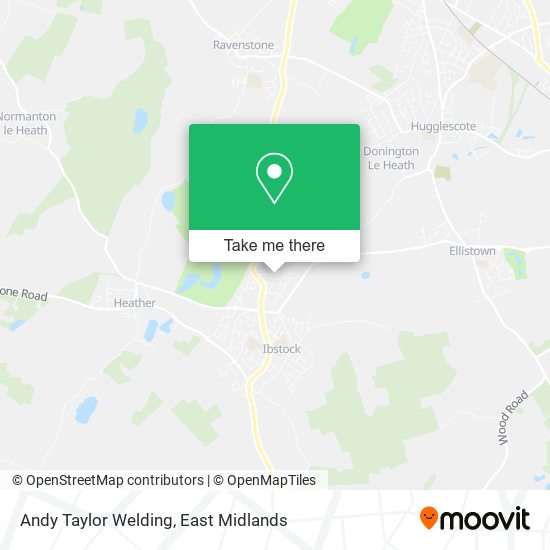 Andy Taylor Welding map