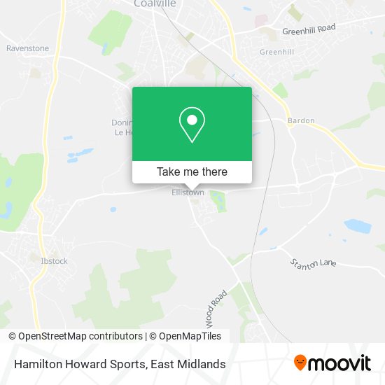 Hamilton Howard Sports map