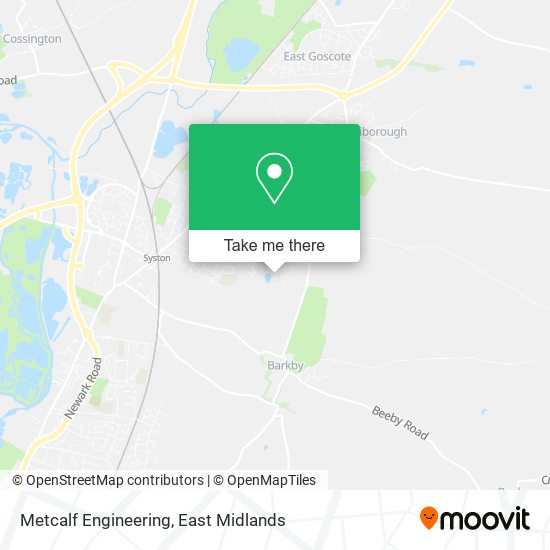 Metcalf Engineering map