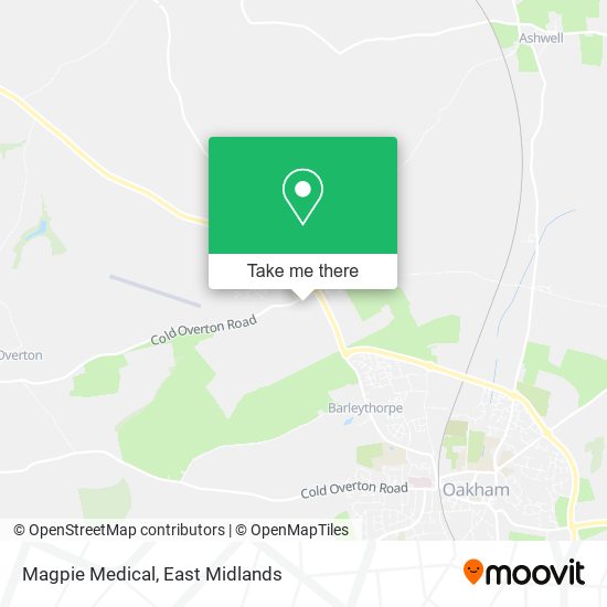 Magpie Medical map