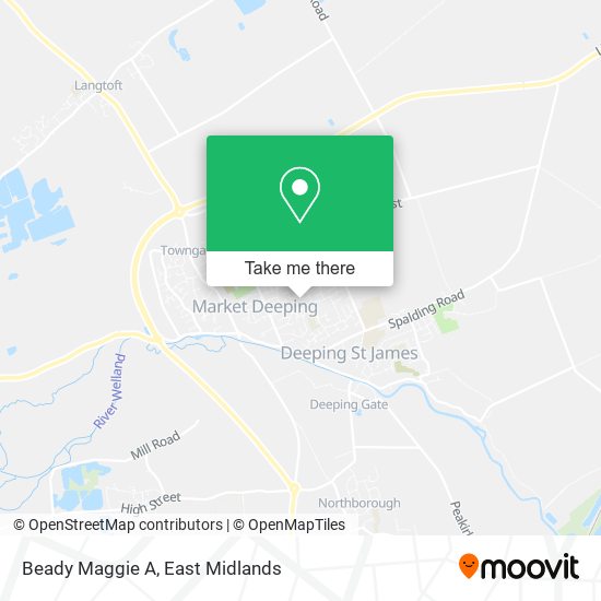 Beady Maggie A map