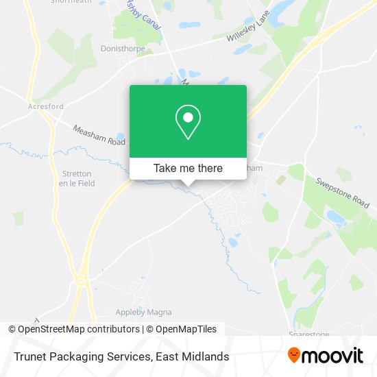 Trunet Packaging Services map
