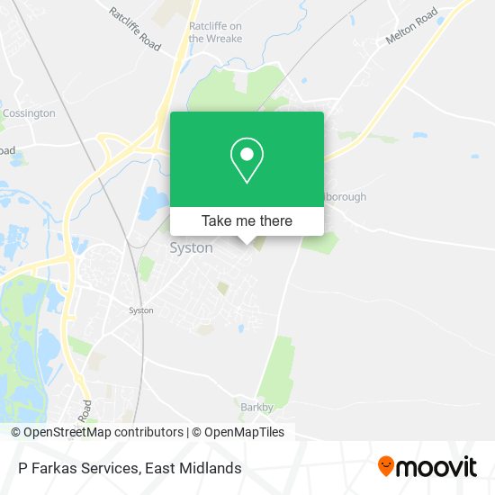 P Farkas Services map