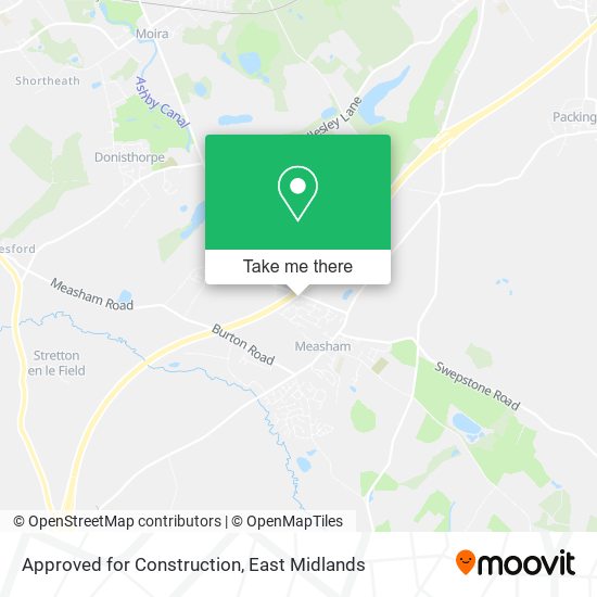 Approved for Construction map