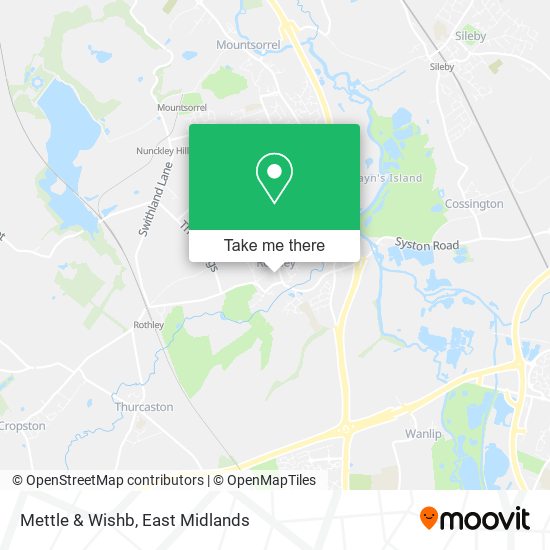 Mettle & Wishb map