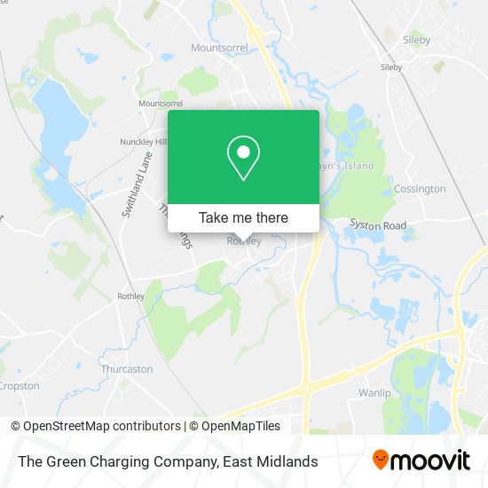 The Green Charging Company map