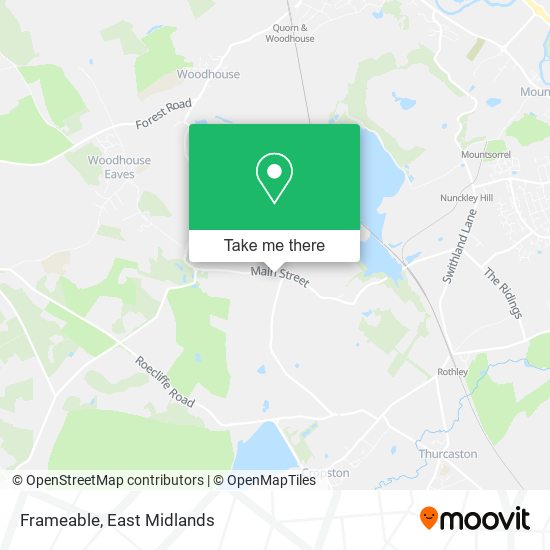 Frameable map