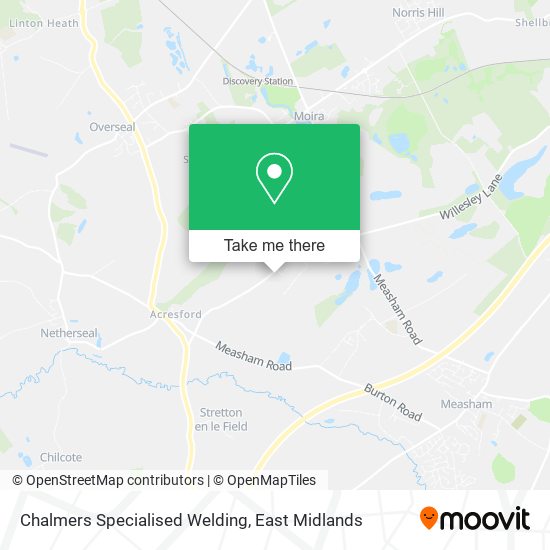 Chalmers Specialised Welding map