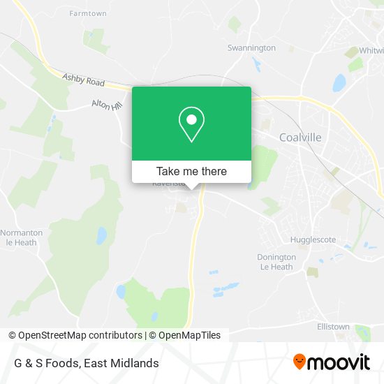 G & S Foods map