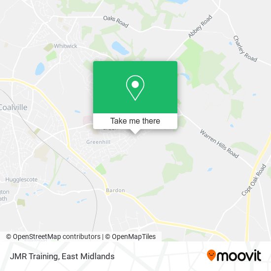 JMR Training map