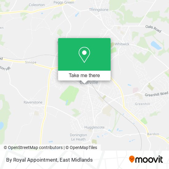 By Royal Appointment map