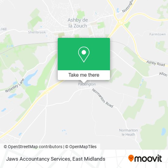 Jaws Accountancy Services map