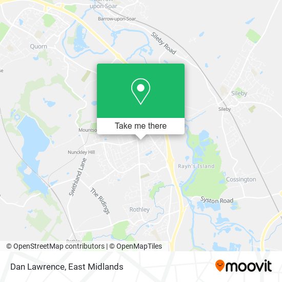 Dan Lawrence map