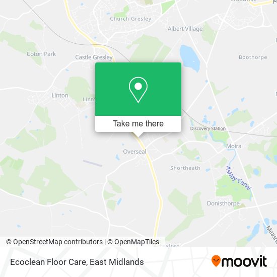 Ecoclean Floor Care map