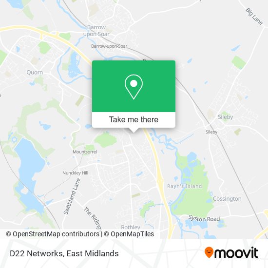 D22 Networks map