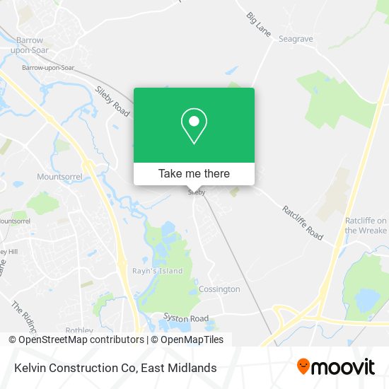 Kelvin Construction Co map
