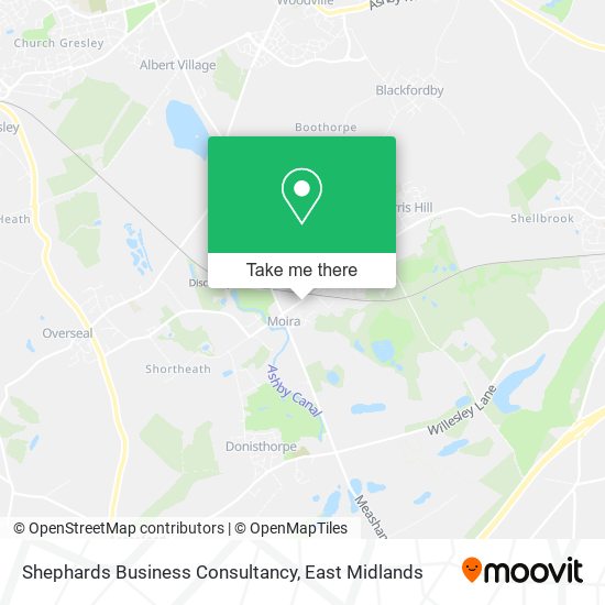 Shephards Business Consultancy map