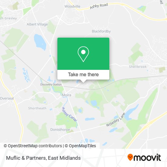 Muflic & Partners map