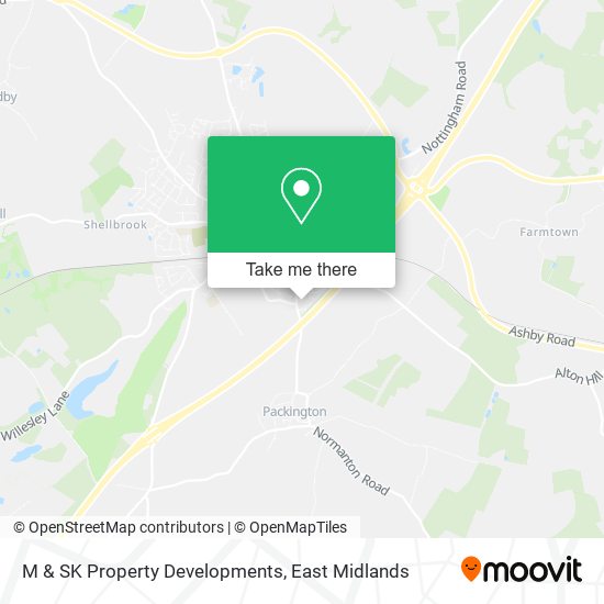 M & SK Property Developments map