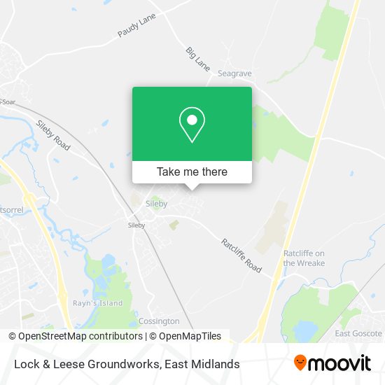 Lock & Leese Groundworks map