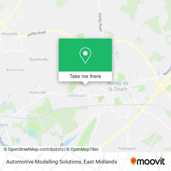 Automotive Modelling Solutions map