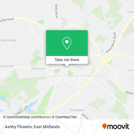 Ashby Flowers map